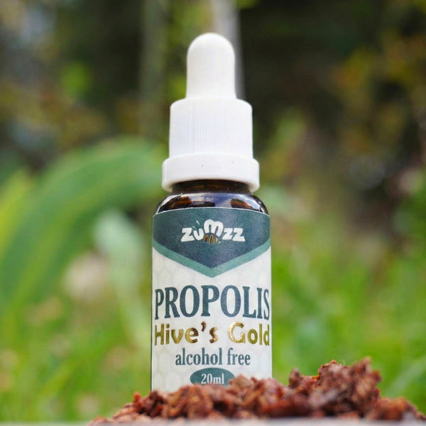 Zumzz Propolis kapi bez alkohola za osjetljivo grlo, 20 ml