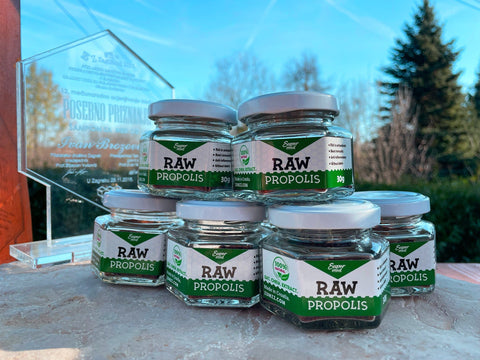 Rohes Propolis